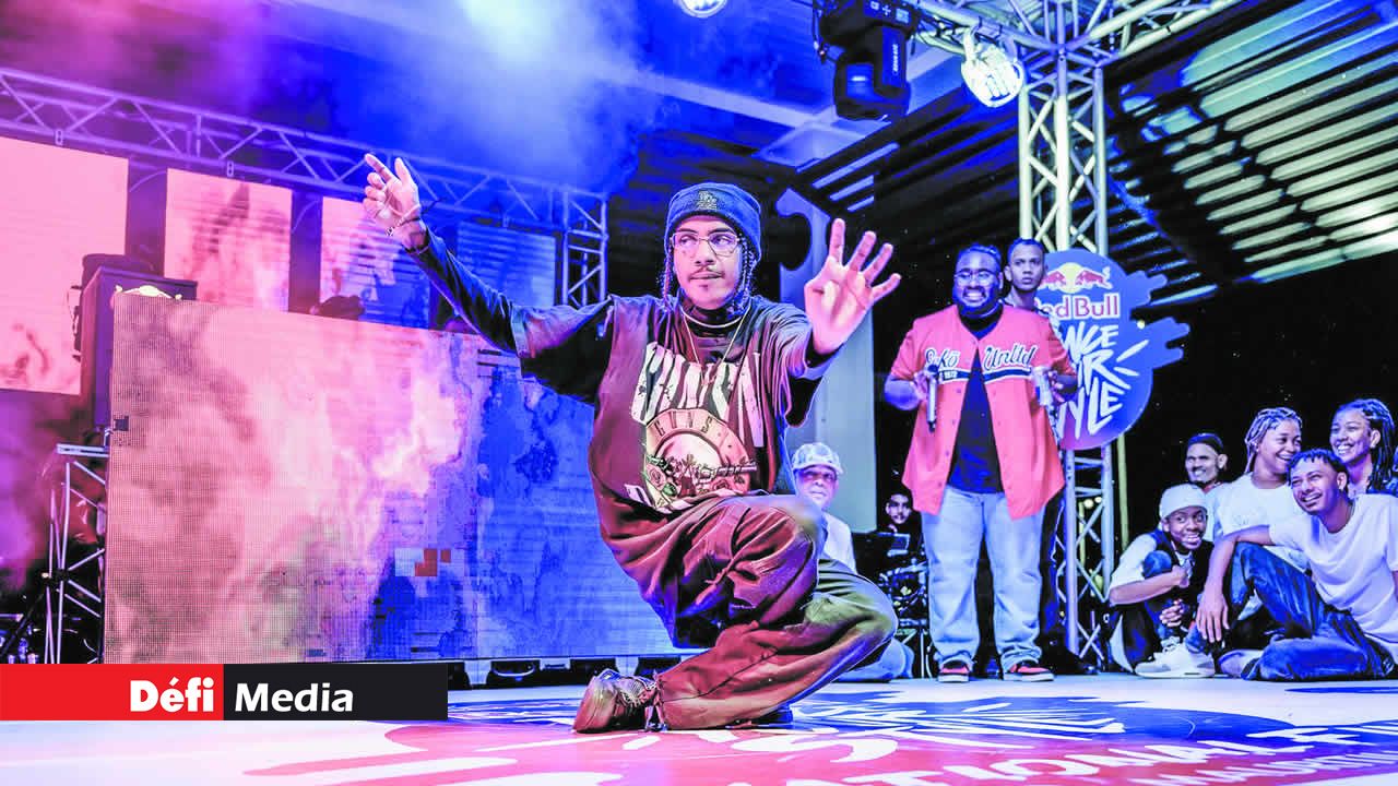 Williams Charlot a impressionné le public avec ses « moves ».