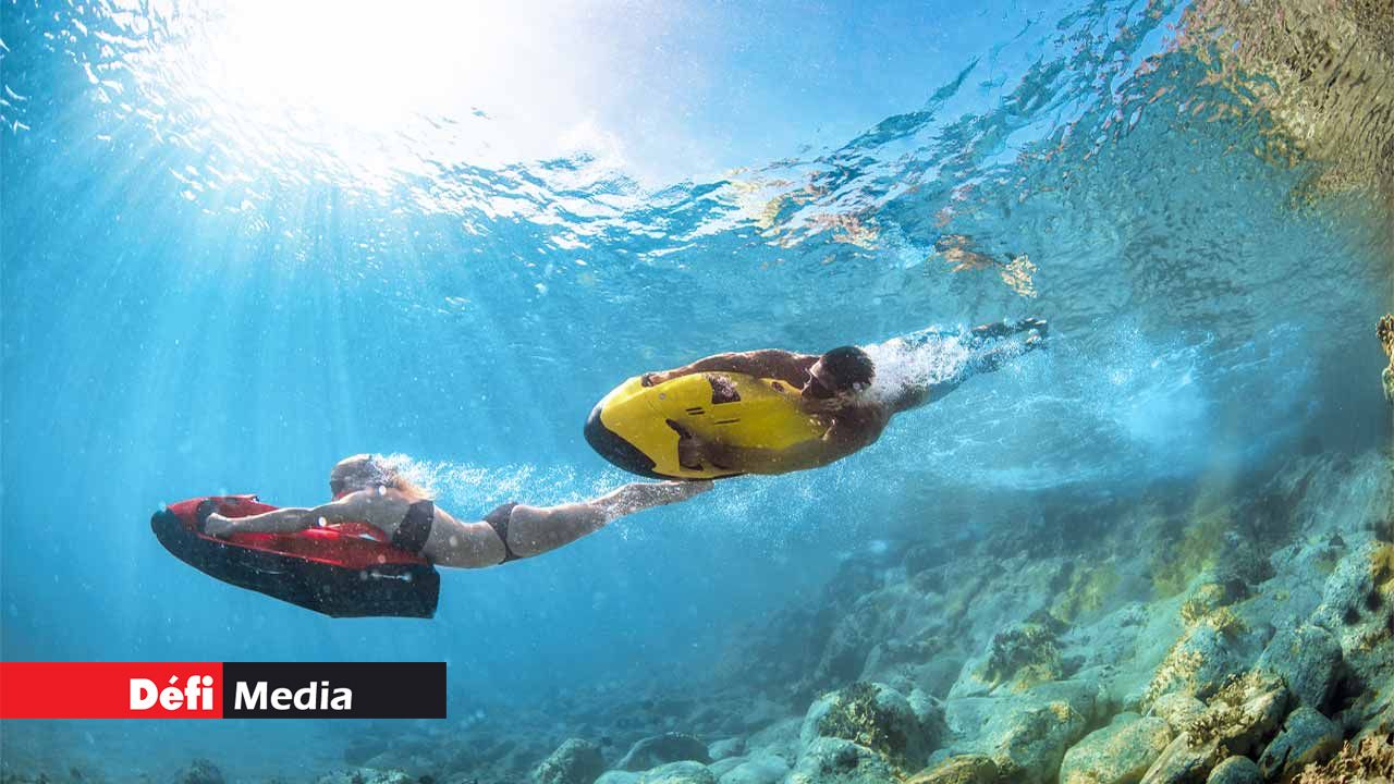 Seabob Mauritius: Swim and dive like a dolphin