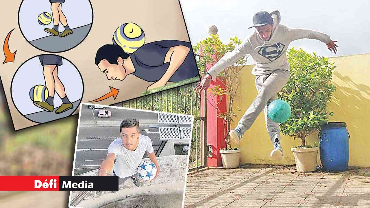 Tarun Kumar Chadee: A Mauritian football freestyler 