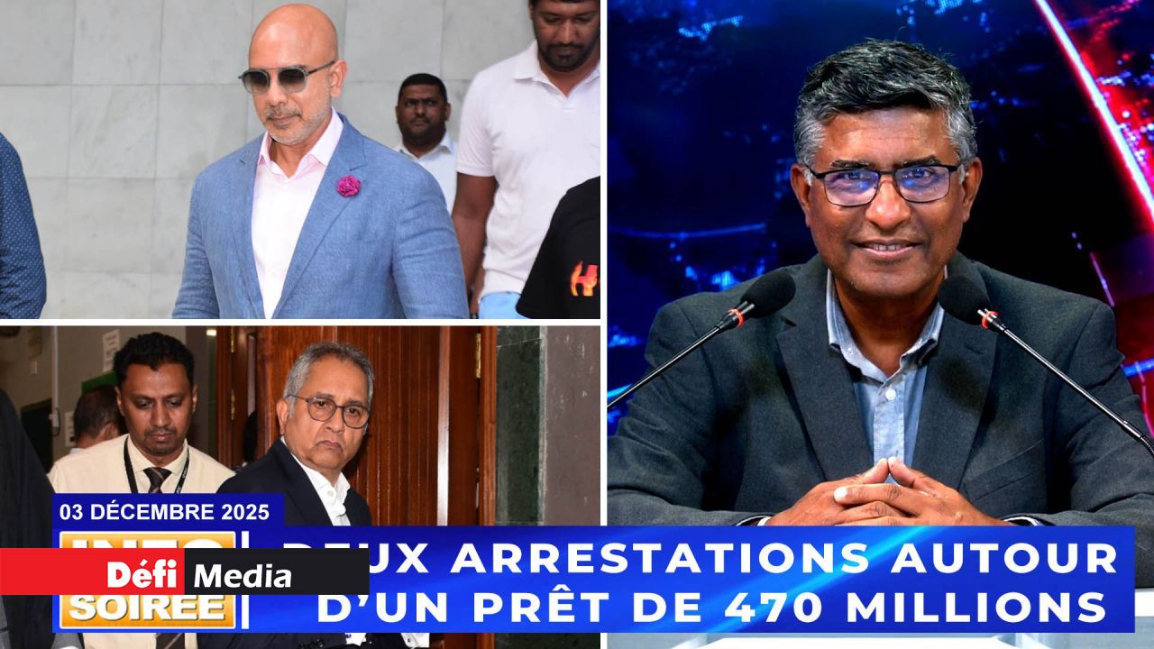 [Evening News]: "TWO ARRESTS IN A 470 MILLION LOAN CASE"