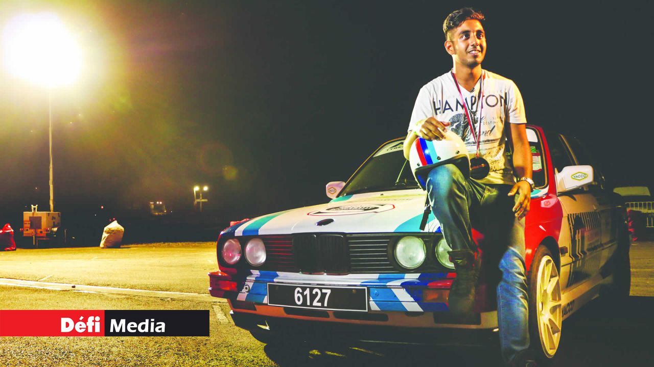 Shehzad Soorabally estime que ce n’est pas si compliqué de faire du drift.