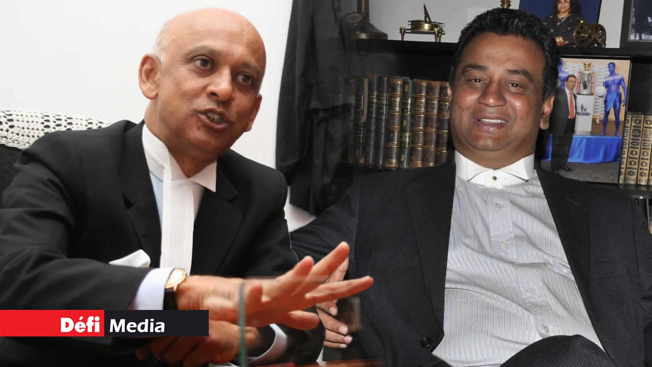 Me Raouf Gulbul et Me Siddharta Hawoldar.