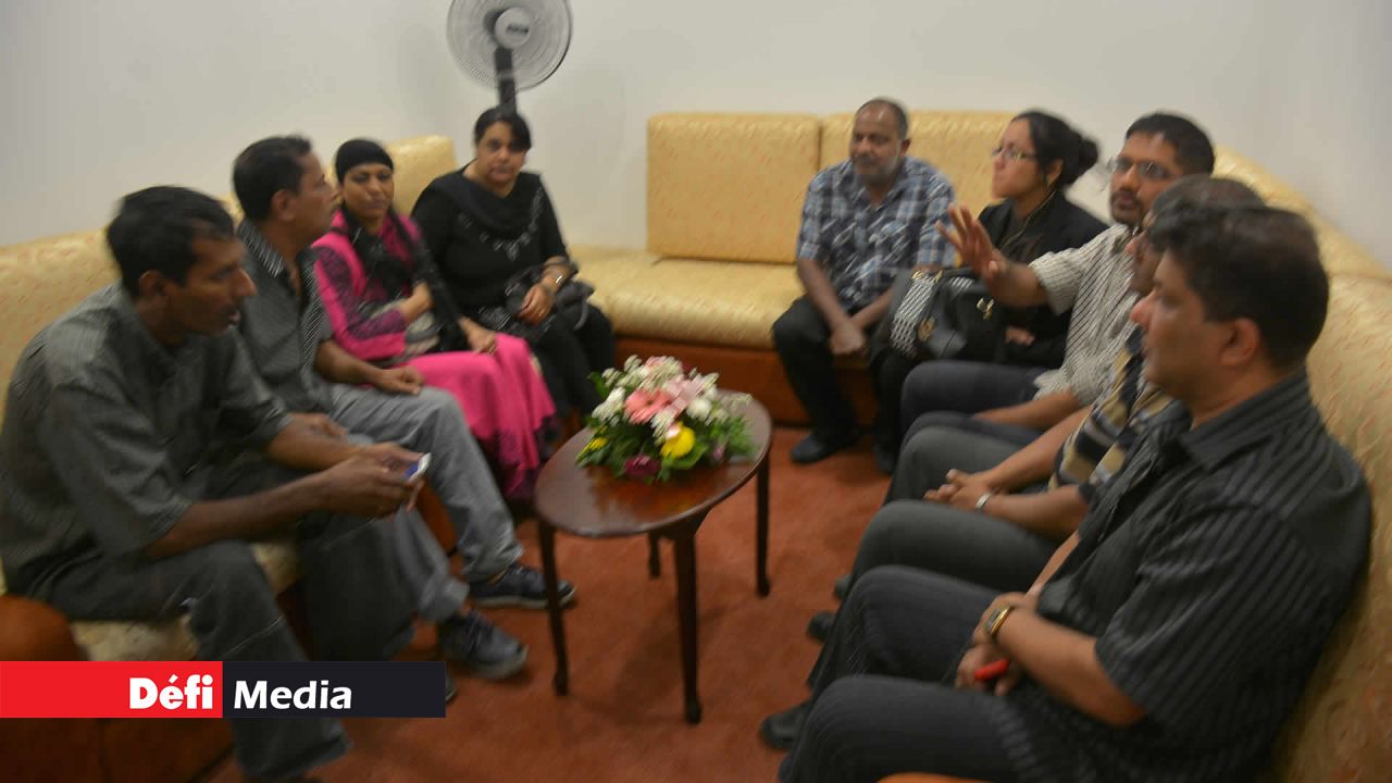 Les familles Janoo et Peerboccus.