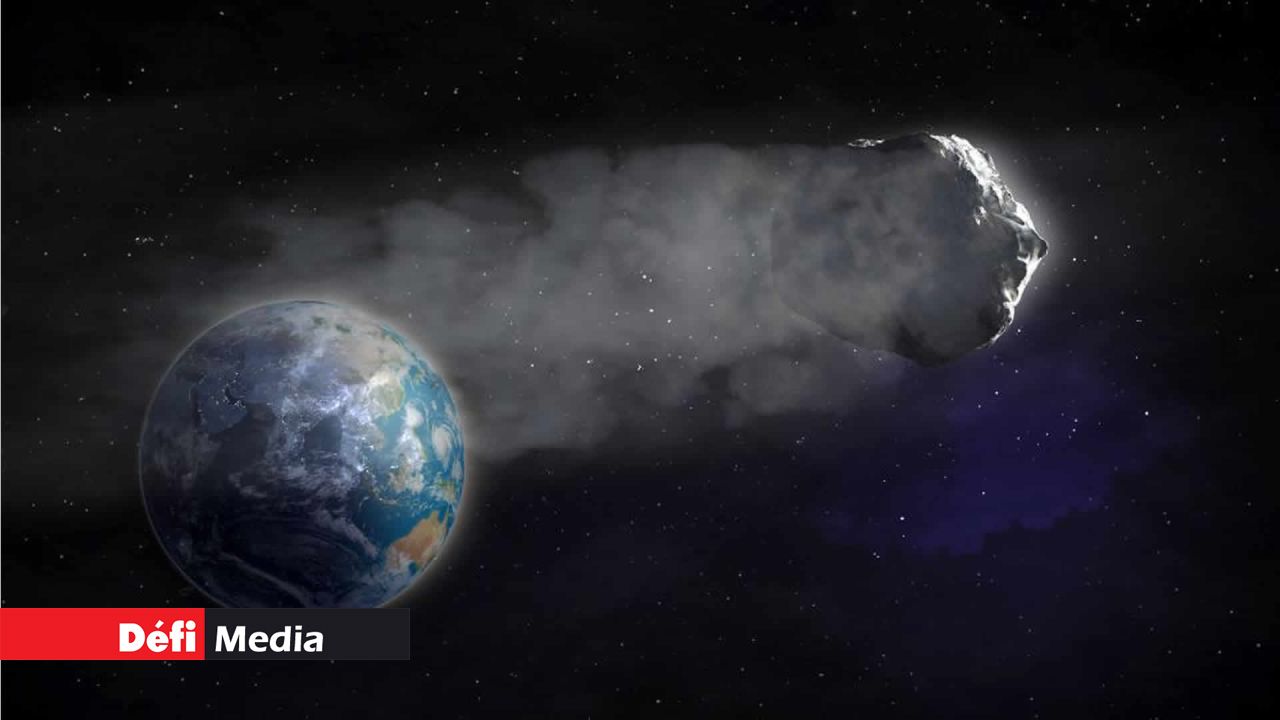 Un temps identifié comme un astéroïde, l'objet WT1190F serait en fait un débris de fusée. (AWO / AFP)