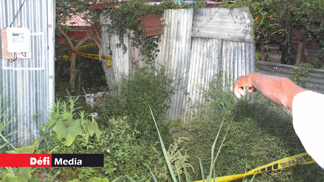 Le lieu de l’agression.