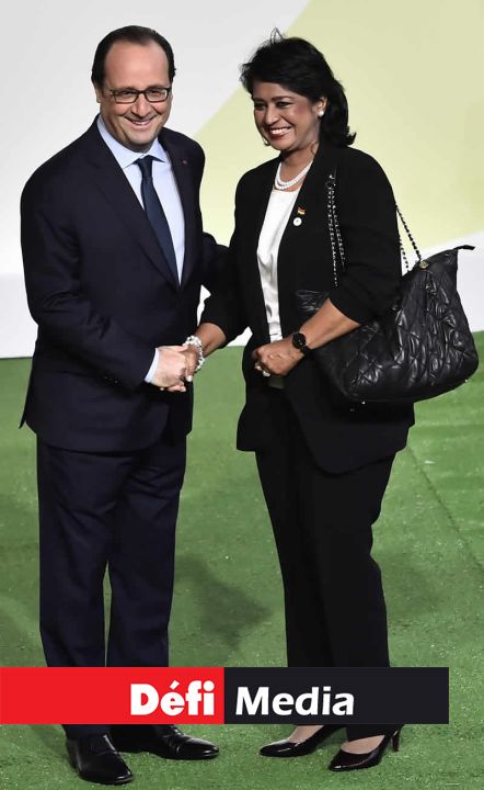 La présidente de la République de Maurice, Ameenah Gurib-Fakim