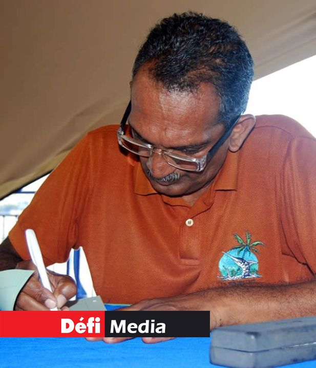 Pour Rowin Naraidoo, cette rencontre est un combat pour la reconnaissance de la langue kreol.