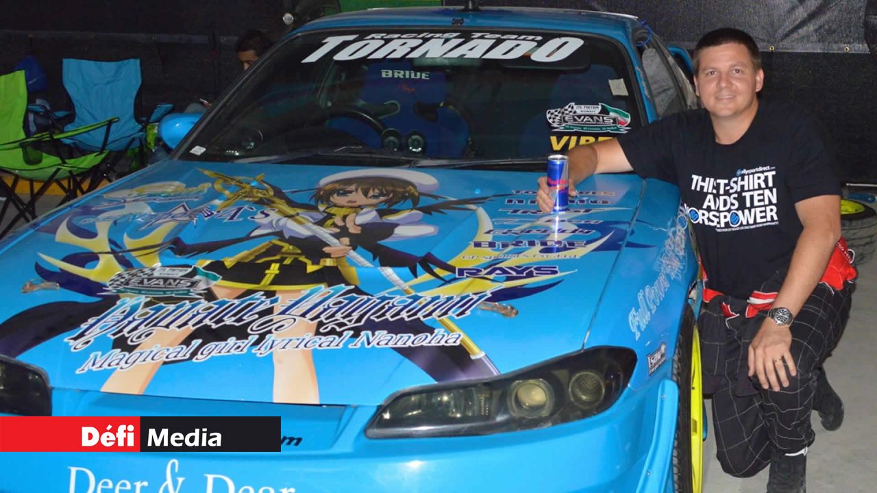 Le Mauricien a piloté une Nissan Silvia louée pour l’occasion.