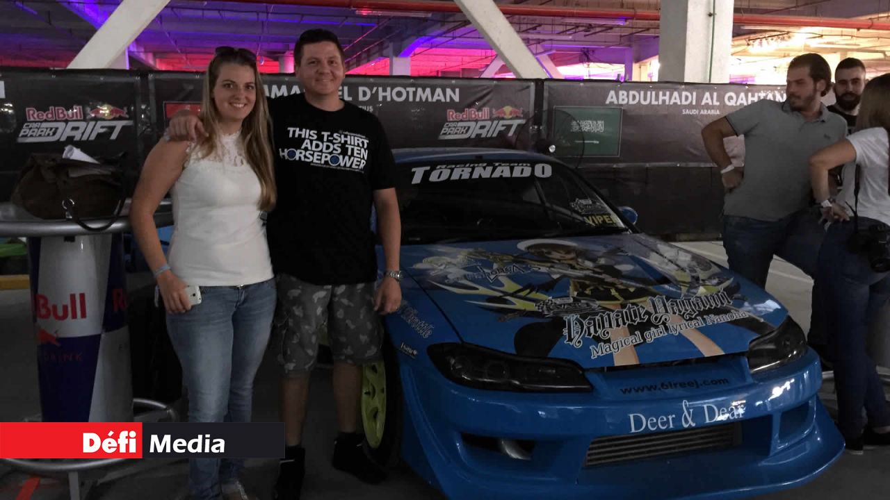 Emmanuel d’Hotman et son épouse.