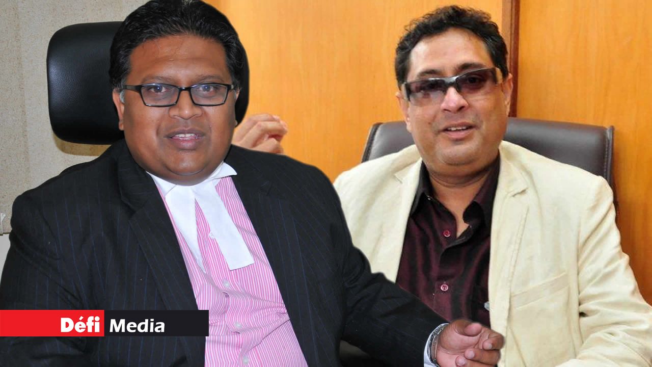 L’avocat Neil Pillay et l’avoué Manoj Appadoo