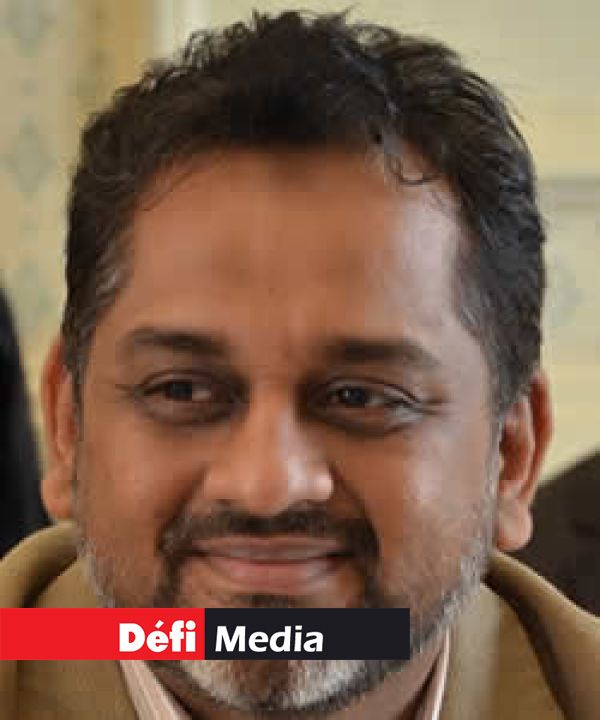 Reza Uteem, député du Mouvement Militant Mauricien