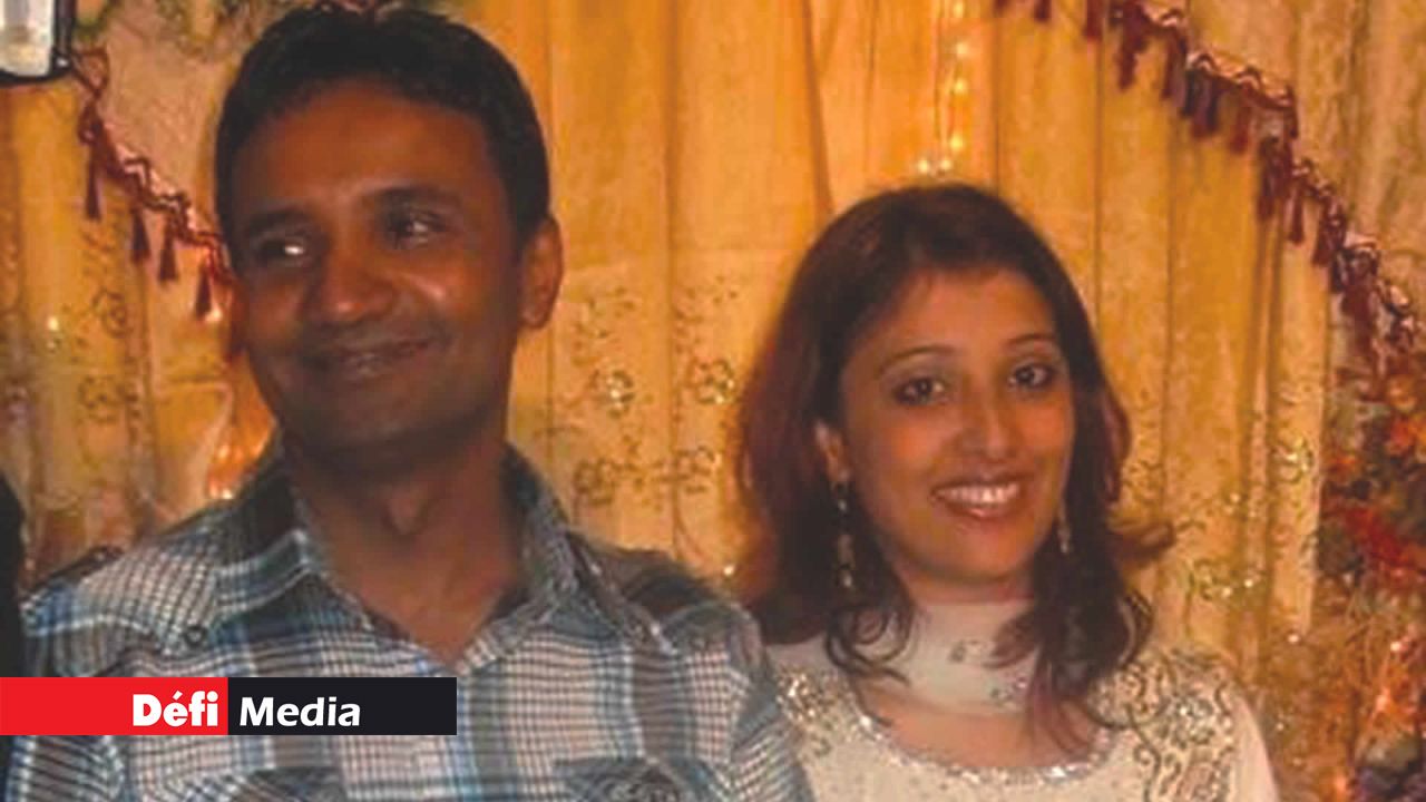 Iqbal Toofanny et son épouse