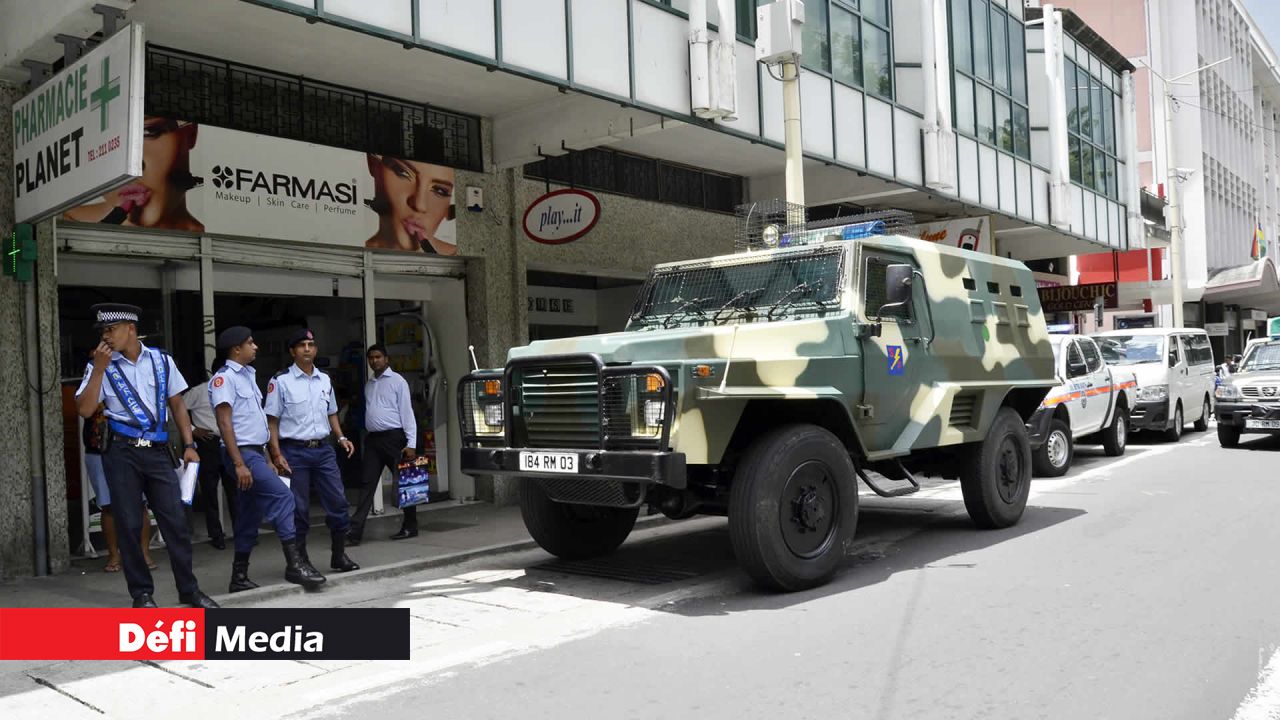 Le vendredi 22 janvier, les forces de police étaient parées à toute éventualité, suivant les menaces d’actes de terrorisme.