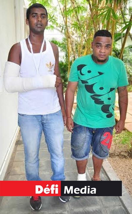 Roghen Vythilingum et Jason Joyeux