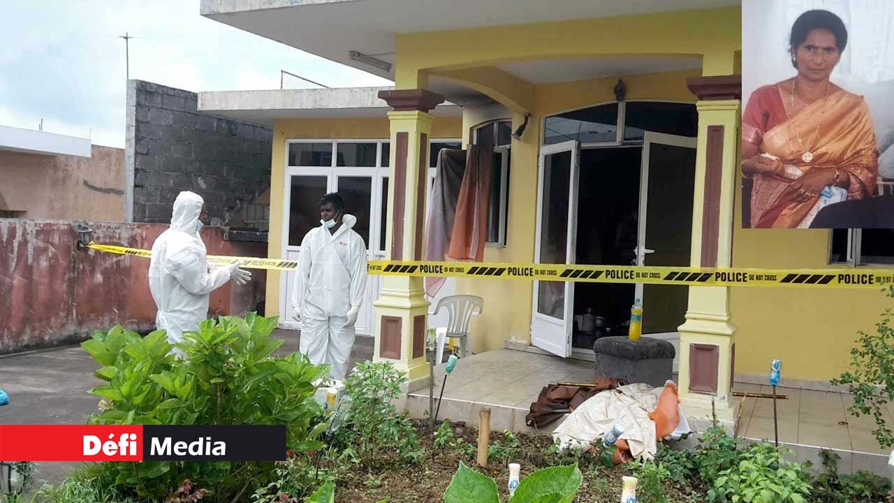 Des éléments du Scene of Crime Office sur les lieux du drame.
La victime en médaillon