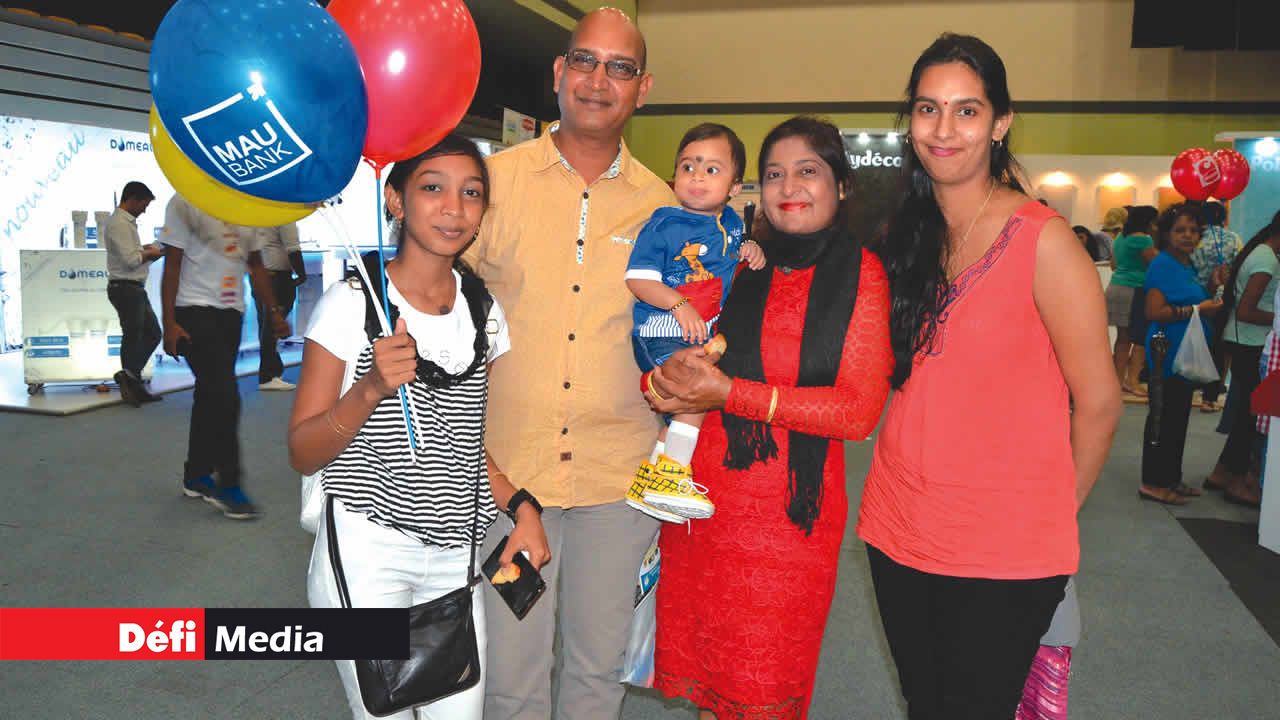 La famille Rambhojun.