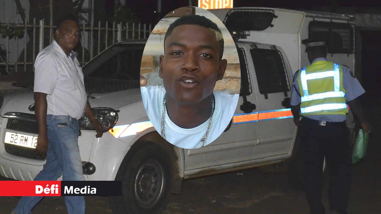 Thierry Henry s’est rendu à la police dimanche. La victime en médaillon.