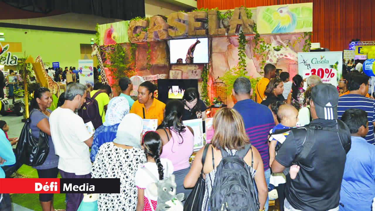 Sur le stand de Casela : promos sur les billets d’entrée.