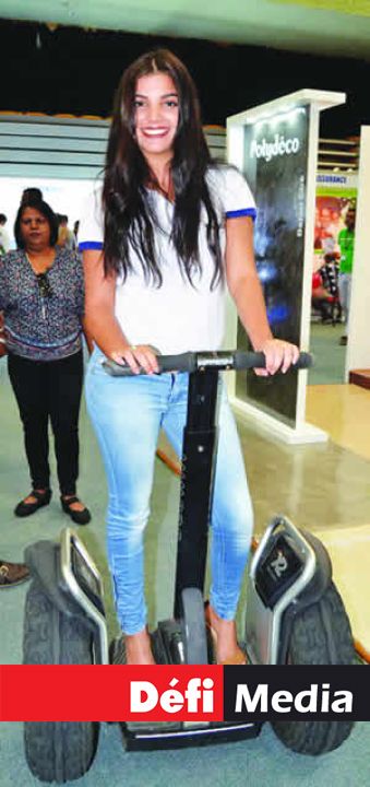 Le «segway»
était à l’honneur au Salon.