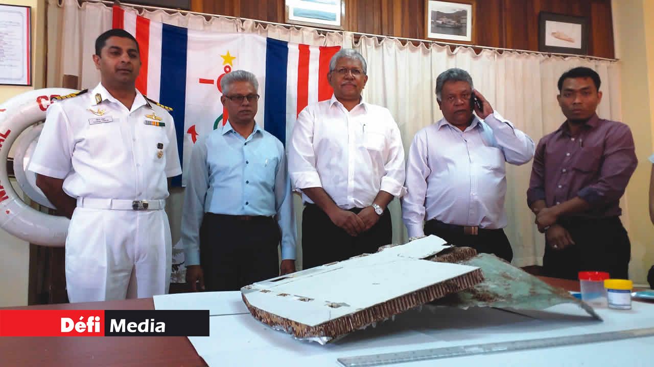 Le débris en question.