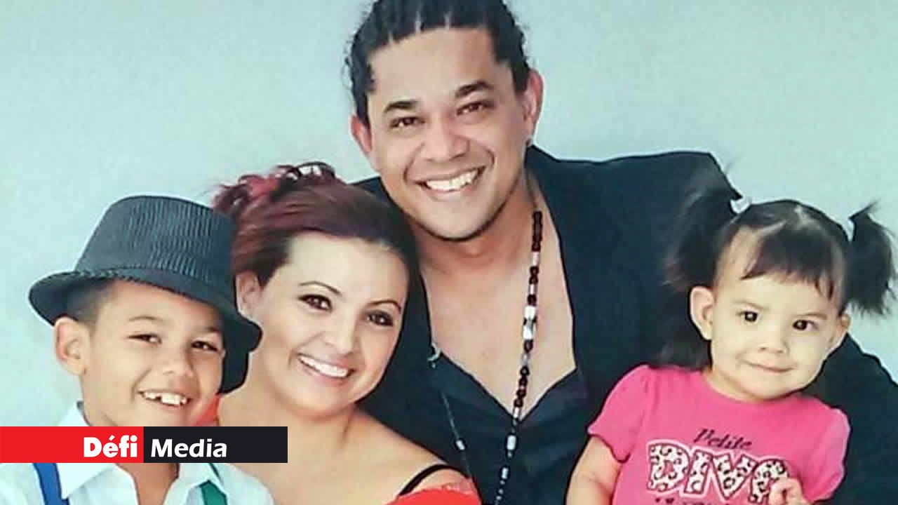 Andréa Grenouille, son époux Stellio et leurs deux enfants, Santiago, 8 ans, et Ana-Sofia.§