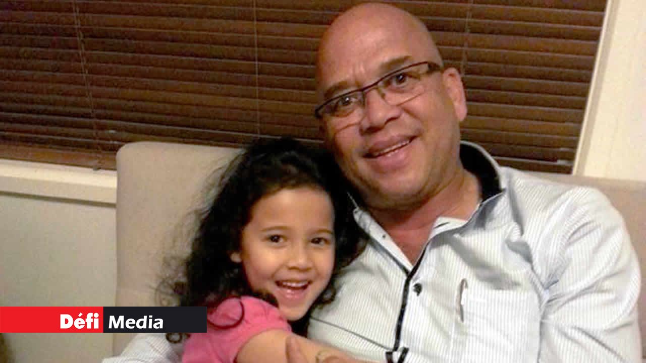 Sa petite fille Kyra fait sa fierté.