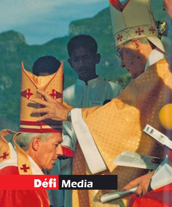 Ordination en tant qu’évêque.