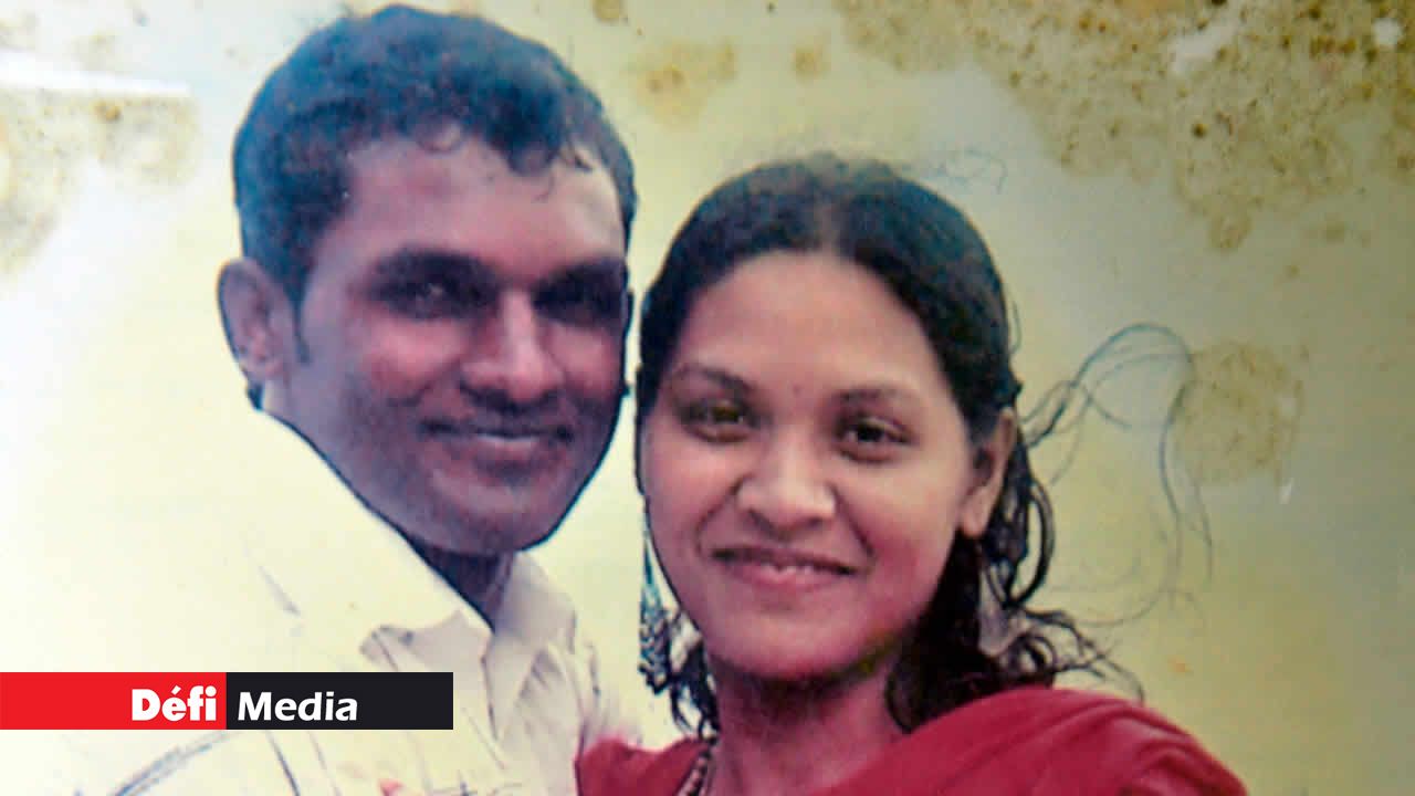 Mithunsing et Vidhi au temps de leur bonheur.