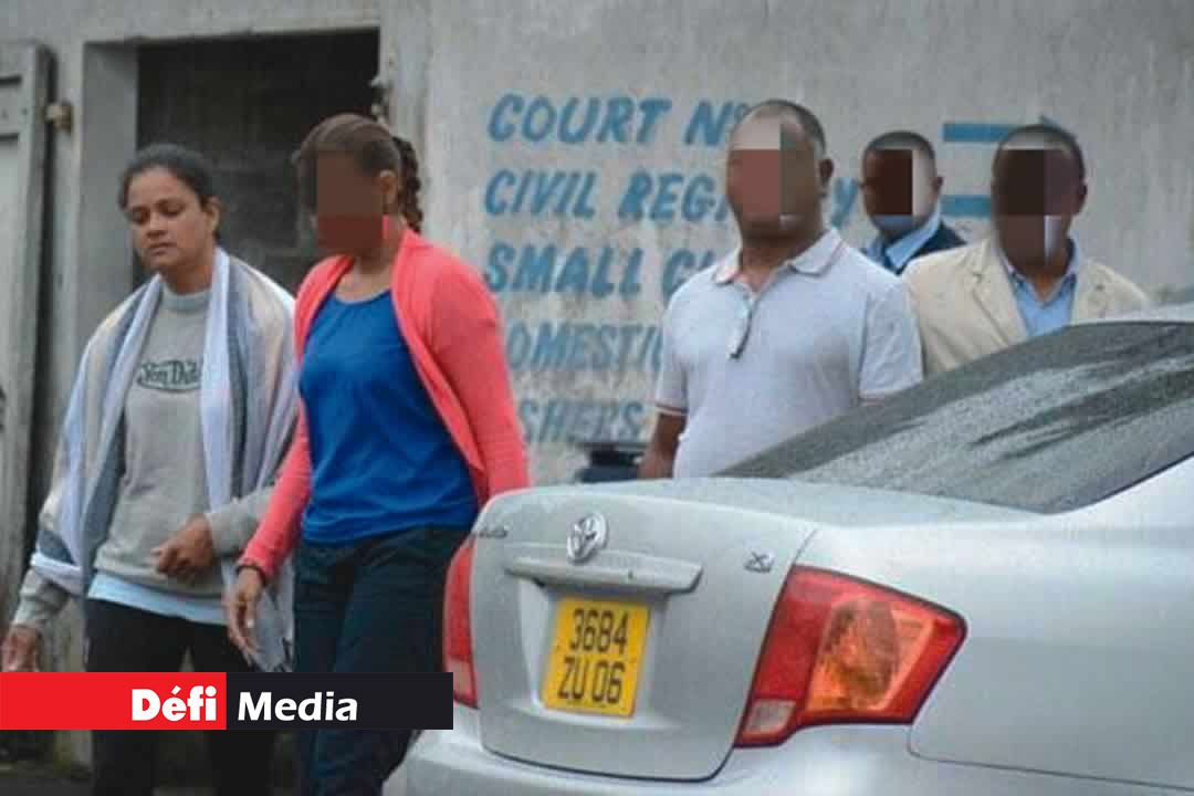 Géralda Marie Nandoo nie les accusations portées contre elle par son amant, Saminaden Vyapooree.