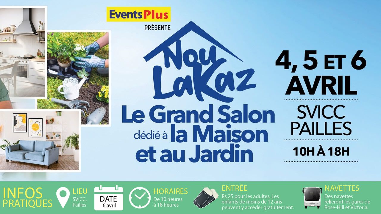 Nou Lakaz – Le Grand Salon dédié à la Maison et au Jardin