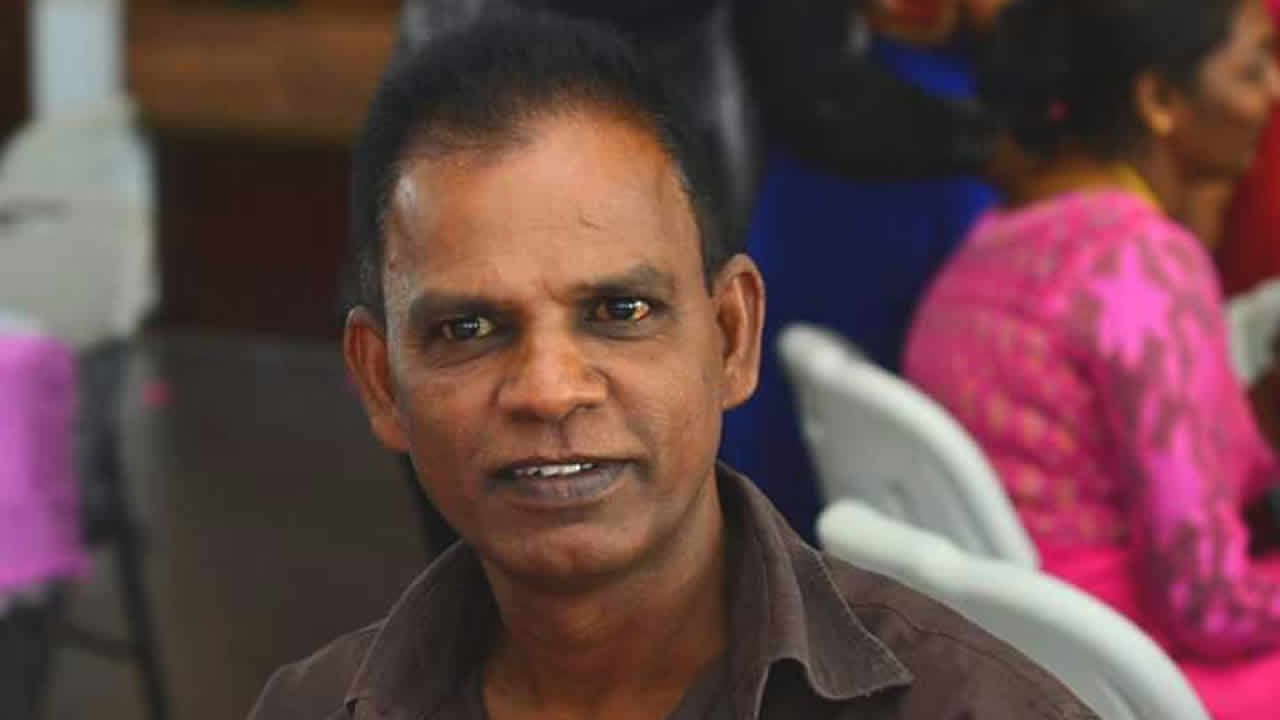 La victime d'électrocution.