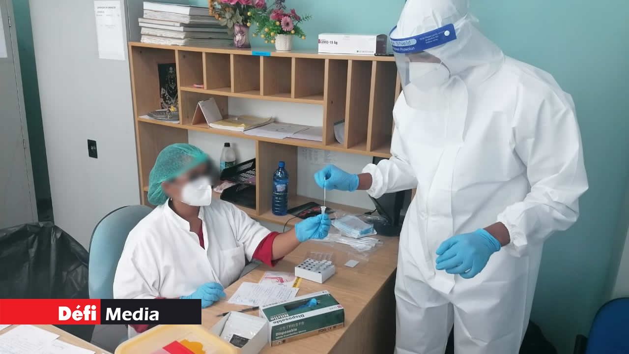 Illustration. Les deux policiers avaient été testés positifs lors des «rapid tests». C'était lors de l'exercice de dépistage qui concerne les «frontliners».