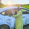 Surya Narayan Das, l’homme qui promène ses veaux en voiture
