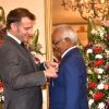 Visite du président Macron : Dharam Gokhool fait Grand officier de la Légion d'honneur