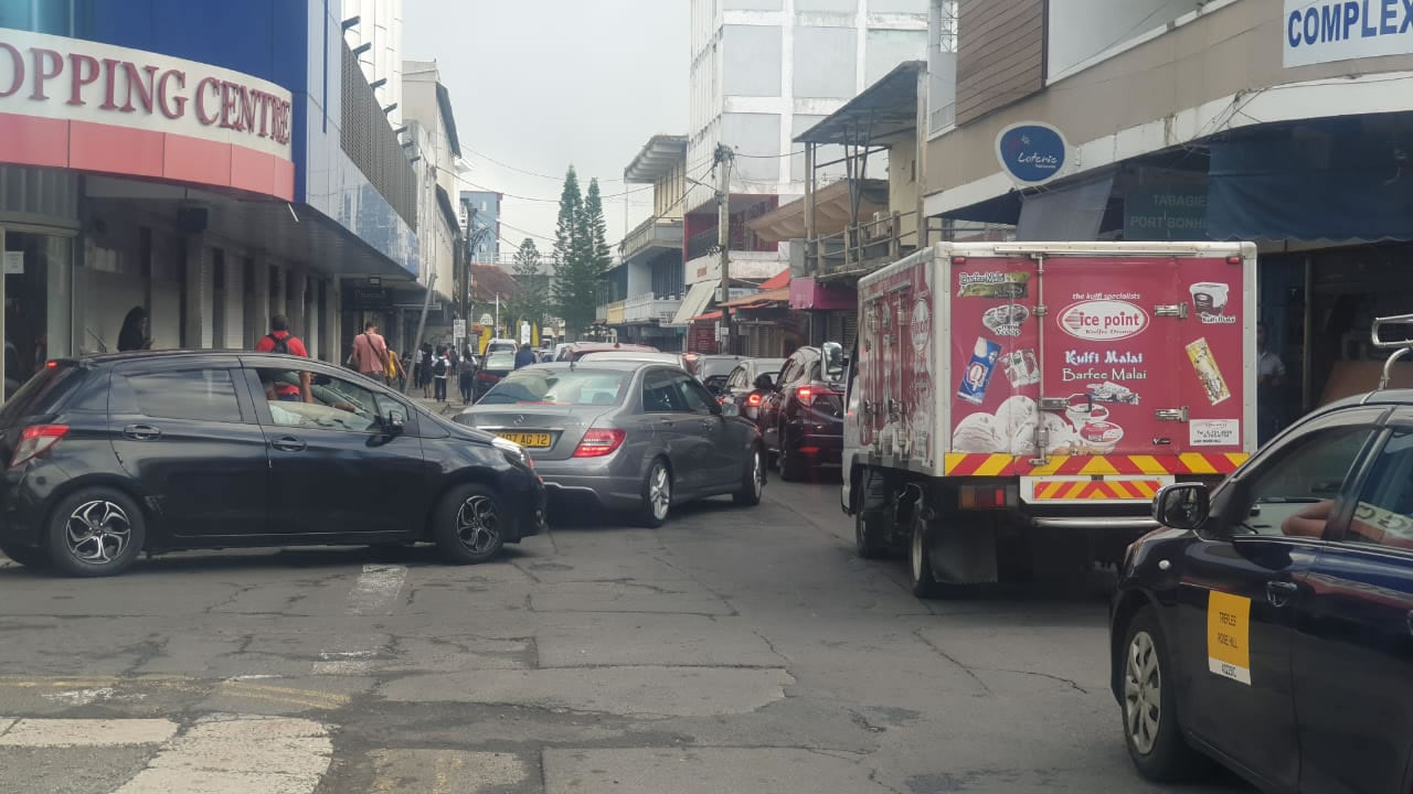 Photo prise à Rose-Hill ce matin (Photo : Waren Marie)