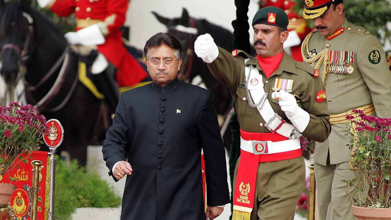 L'ex-président Pervez Musharraf